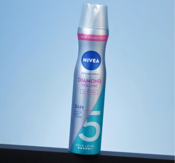 NIVEA Diamant Volumen Haarspray 5 Ultra Strong 250ml