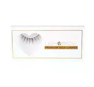 LASH BROW PREMIUM SILK LASHES NATURAL GLAM KÜNSTLICHE WIMPERN 1 PAAR