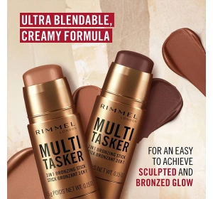 Rimmel Multi Tasker Bronzer Stick 002 Medium 4,5g