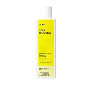 YOPE SKIN PROGRESS HYDROAKTIVE KÖRPERLOTION SOUR FRUITS 200ML