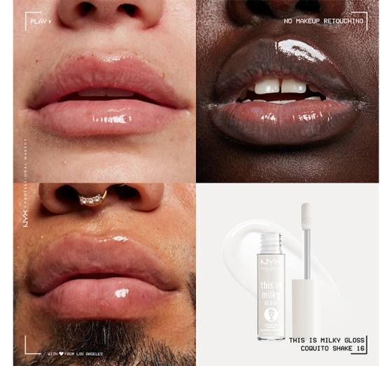 NYX Professional Makeup This Is Milky Lipgloss 16 Coquito Shake 4 ml