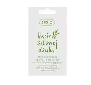 Ziaja Liście Zielonej Oliwki Oliven-Kaolinmaske mit Zink 7ml