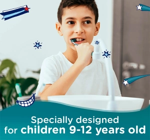 Aquafresh Advance Zahnbürste für Kinder im Alter von 9–12 Jahren, Soft