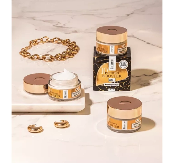 Lirene 10 Peptides Booster Glättende Gesichtscreme 50+ 50ml