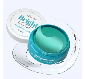 CLAVIER BRIGHT LOOK HYDROGEL-AUGENPADS MIT HYALURONSÄURE 60 STÜCK
