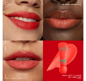 NYX Professional Makeup Smushy matter Lippenbalsam 09 Soft Sorbet 8 ml