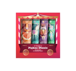 FARMONA GESCHENKSET FEUCHTIGKEITSSPENDENDE + REGENERIERENDE + NÄHRENDE + SCHÜTZENDE HANDCREME 4X50ML