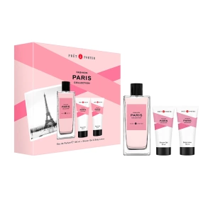 Prêt à Porter Paris Eau de Parfum Spray 100 ml + Duschgel 50 ml + Körperbalsam 50 ml