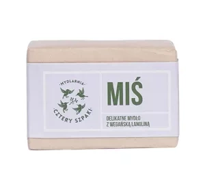 Mydlarnia Cztery Szpaki Miś Sanfte Seife mit veganer Lanolin 110g