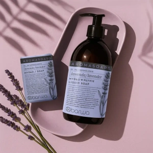 Barwa Aromasoaps Beruhigende Flüssigseife für Hände und Körper Lavendel 500 ml