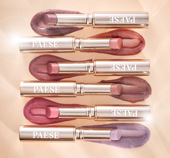 Paese GlowyPop Feuchtigkeitsspendender 3-in-1 Lippenstift 500 Frosted Plum 2,2 g