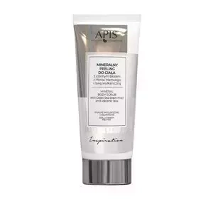 APIS MINERAL BODY SCRUB MIT SCHWARZEM TOTMEERSCHLAMM UND VULKANISCHER LAVA 200G