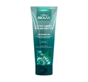 BIOVAX GLAMOUR ULTRA GREEN FOR BRUNETTES HAARSHAMPOO 200ML