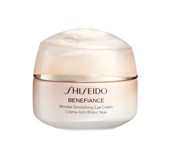 Kliknij na zdjęcie, aby je powiększyć SHISEIDO BENEFIANCE WRINKLE SMOOTHING EYE CREAM 15ML