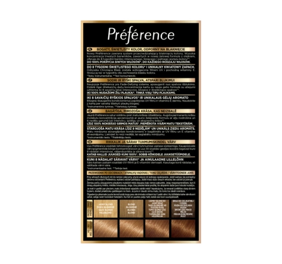 L’Oréal Paris Préférence Haarfarbe 7.3 Goldenblond