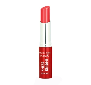 Golden Rose Mood Sheer Bright Glänzender Lippenstift 103 Coral Red 3,3 g