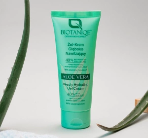 BIOTANIQE ALOE VERA TIEF FEUCHTIGKEITSSPENDENDE GEL-CREME FÜR GESICHT 50ML