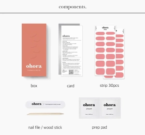 OHORA HYBRIDLACK IM AUFKLEBER CREAM GLOW