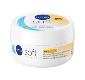 NIVEA Soft Daily UV SPF15 intensiv feuchtigkeitsspendende Creme 200ml