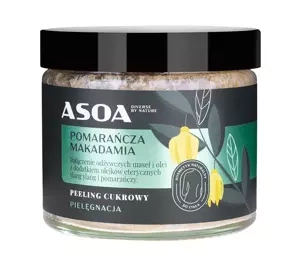 ASOA ZUCKERPEELING ORANGE MACADAMIA 250ML