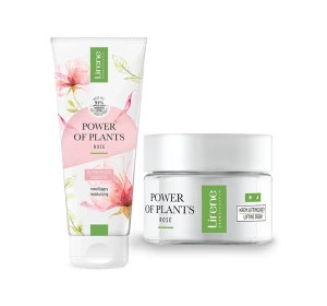 Lirene Power of Plants Pflegeset für Gesicht und Körper Creme + Lotion