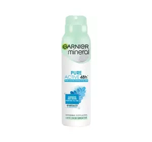GARNIER MINERAL PURE ACTIVE 48H ANTITRANSPIRANT SPRAY FÜR FRAUEN 150ML