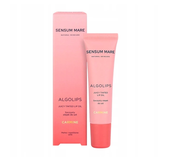 Kliknij na zdjęcie, aby je powiększyć Sensum Mare Algolips Saftiges Lippenöl Carmine 10 ml