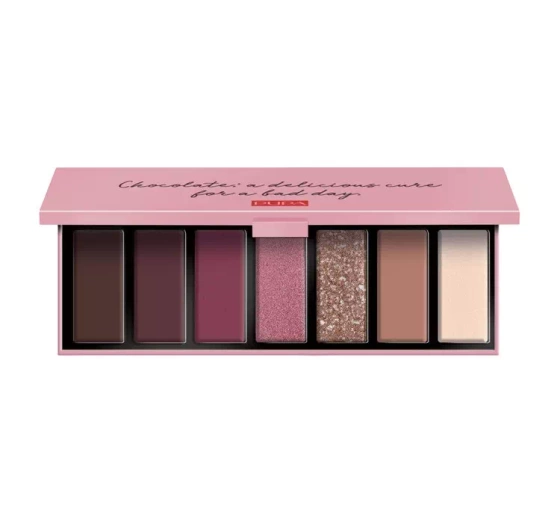 PUPA ZERO CALORIE CHOCOLATE EYESHADOW PALETTE LIDSCHATTENPALETTE 002 RUBY CHOCOLATE 9,45G