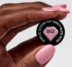 SEMILAC EXTEND 5 IN 1 BASIS LACK TOP 802 DIRTY NUDE ROSE 7 ML