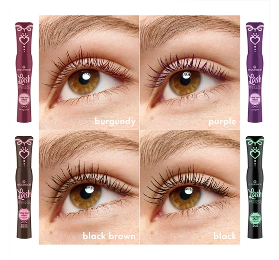 Essence Lash Princess False Lash Effect Burgunderfarbene Mascara 12 ml