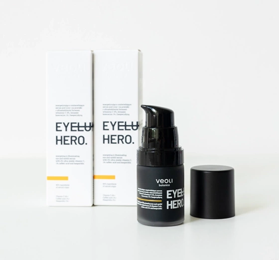 Veoli Botanica Eyeluminate Hero Energetisierend-aufhellendes Serum für Augen und Augenlider 15 ml
