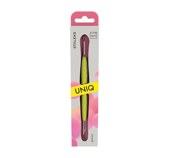 Staleks Pro UNIQ Gummy Maniküre-Spatel mit Silikongriff PQ-11/2