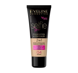 EVELINE SELFIE TIME FOUNDATION UND CONCEALER 04 NATURAL 30ML