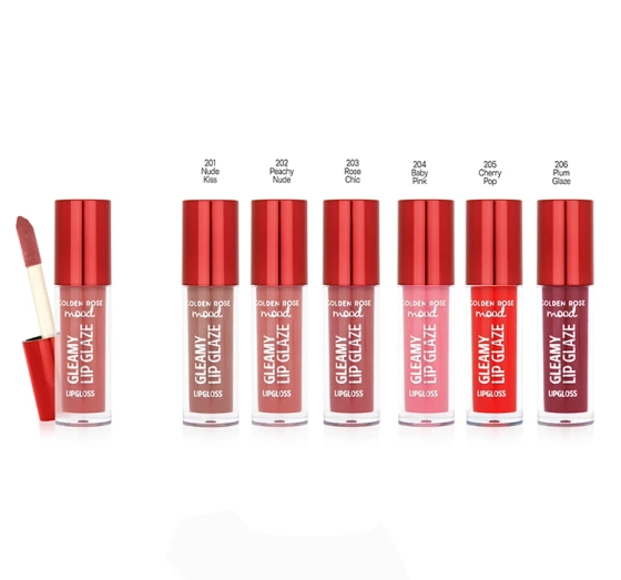 Golden Rose Mood Gleamy Lip Glaze Lipgloss 204 Baby Pink 4,7 ml 