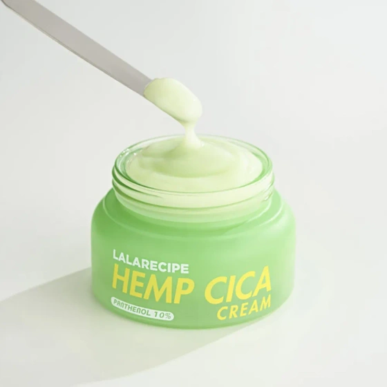 Kliknij na zdjęcie, aby je powiększyć LalaRecipe Hanfsamen-Creme – beruhigende Gesichtscreme mit Hanfsamenextrakt, 50 ml