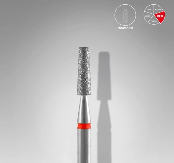 Staleks Pro Expert Diamantfräser abgeschnittener Kegel rot FA70R025/8