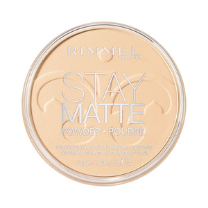 Rimmel Stay Matte Kompaktpuder für ein mattes Hautbild 001 Transparent 14 g