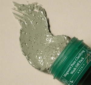 AXIS-Y 6+1+1 Mugwort Pore Clarifying Wash Off Pack Reinigende Gesichtsmaske mit Beifuss 100 ml