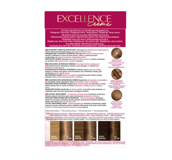 LOREAL EXCELLENCE CREME HAARFARBE 7 BLOND
