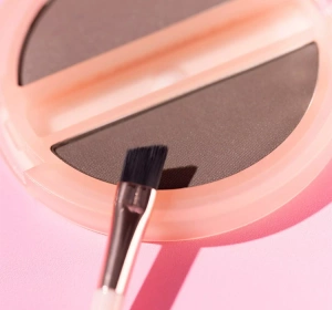 Essence Brow Powder Duo Set Puder-Set zur Augenbrauenstyling 03 Dark 1,8 g