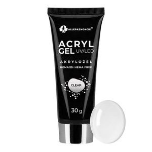 Acrylgel zum Verlängern von Nägeln, Clear, 30 ml