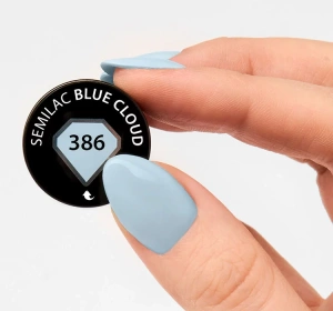 Semilac Soulmate Mix Hybridlack 386 Blue Cloud 7 ml
