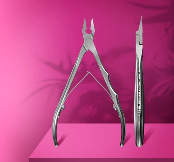 Kliknij na zdjęcie, aby je powiększyć Staleks Pro Expert Professionelle Zangen für eingewachsene Nägel 61/12 mm