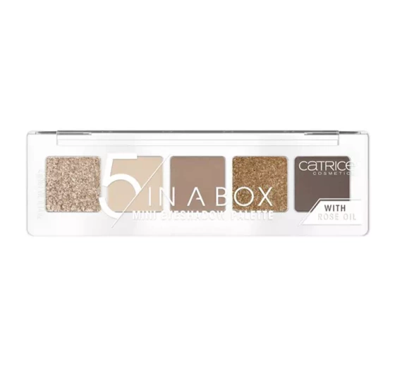 CATRICE 5 IN A BOX MINI LIDSCHATTENPALETTE 010 GOLDEN NUDE LOOK 4G