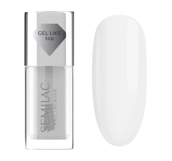 Semilac Nail Lacquer Top Gel Like 9 ml