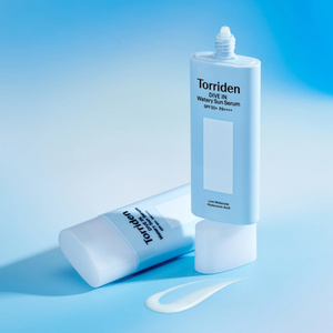 Torriden Dive In Watery Fit Sun Serum – feuchtigkeitsspendendes, leichtes Gesichtsserum mit Lichtschutzfaktor SPF50+ PA++++, 50 ml