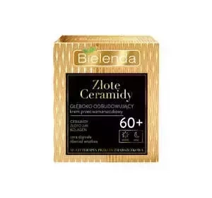 BIELENDA GOLDENE CERAMIDE TIEF AUFBAUENDE ANTI-FALTEN-CREME FÜR TAG UND NACHT 60+ 50ML
