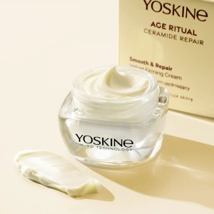 Yoskine Age Ritual Ceramide Repair Smooth & Repair Samtige straffende Creme 50 ml