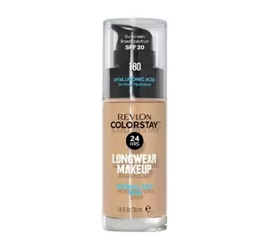 Revlon Colorstay Foundation mit Hyaluronsäure für trockene Haut 180 Sand Beige 30ml