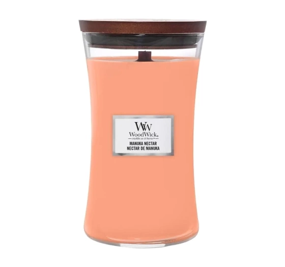 Kliknij na zdjęcie, aby je powiększyć WoodWick Large Jar Candle Duftkerze Manuka Nectar 610 g